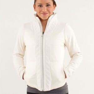 Lululemon St Moritz Jacket in polar cream, 6